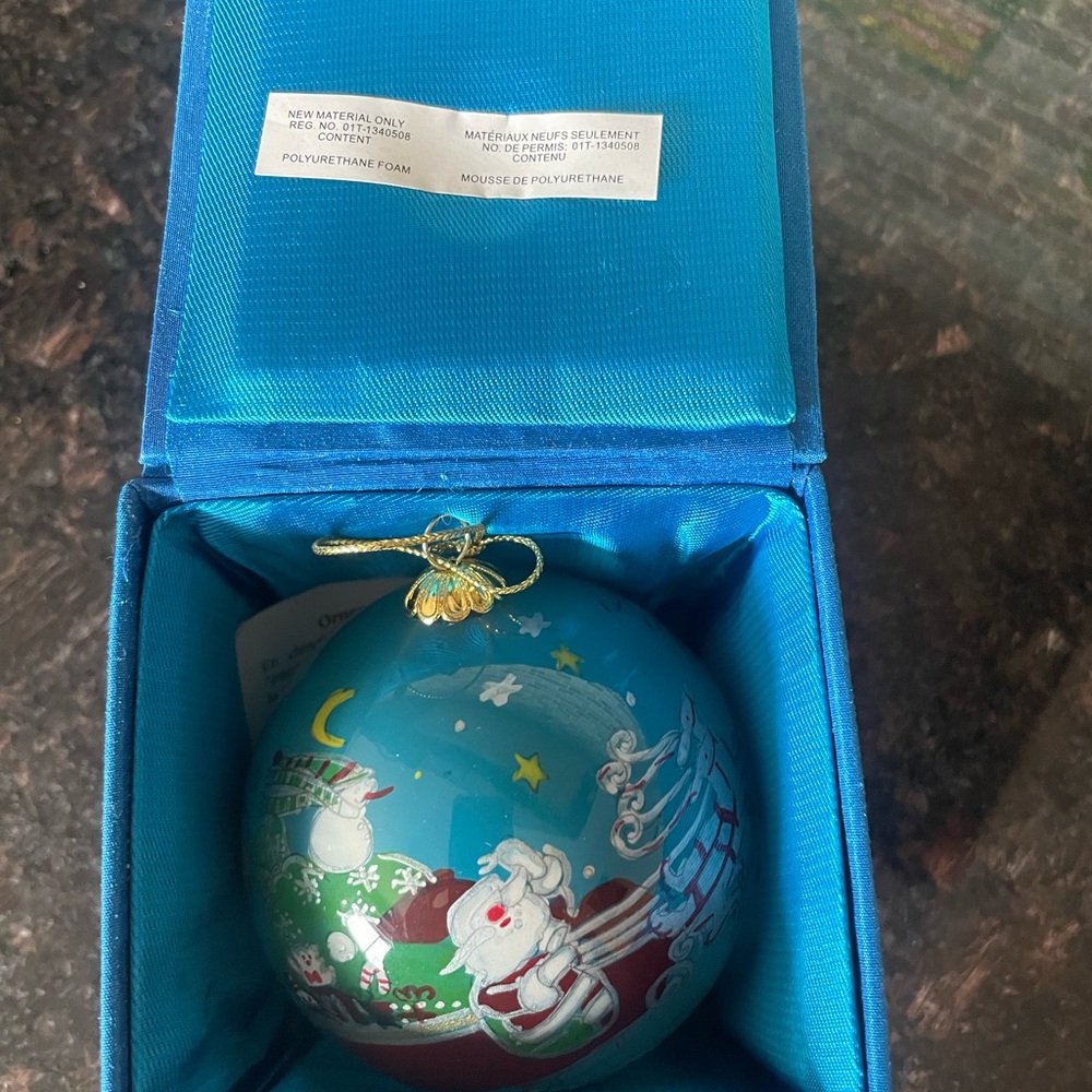 Li Bien Painted Ornament